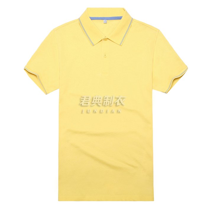 高档T恤衫黄色